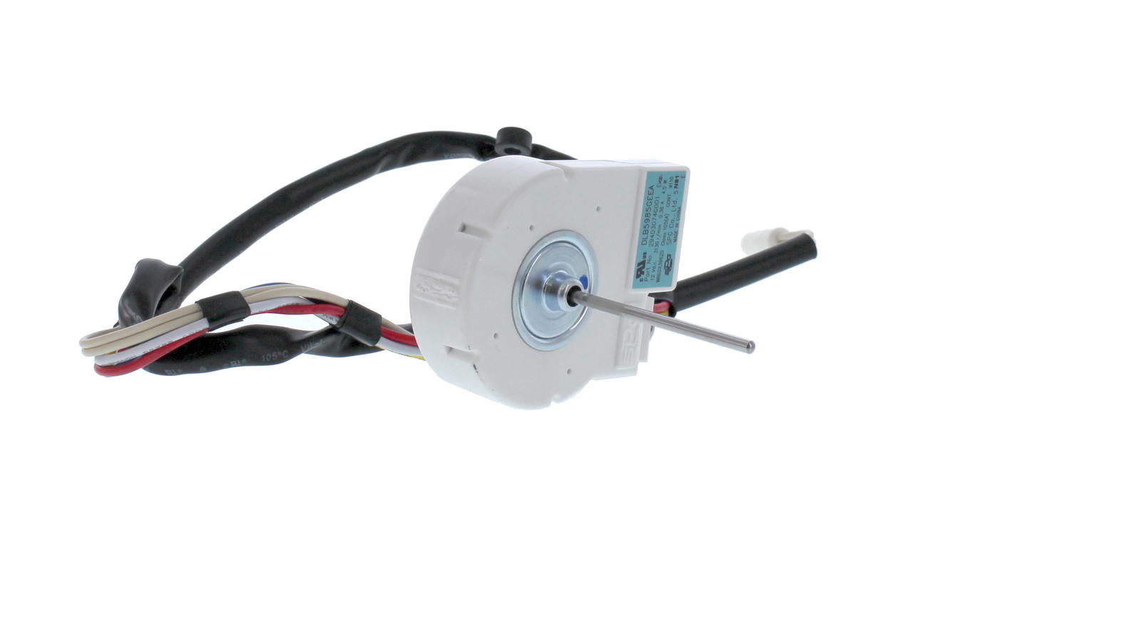 WR01F05069 - Genuine OEM GE Refrigerator DC Evaporator Fan Motor Assembly